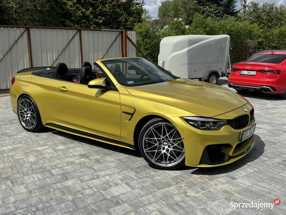 BMW M4 F83 Cabrio Piękny Stan elektrycznie ustawiane fotele łódzkie Łódź sprzedam