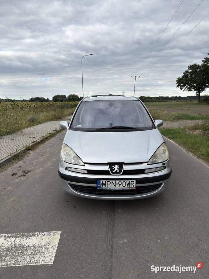 Peugeot 807 22 HDi 7 miejsc Nowe sprzęgło Samochody osobowe