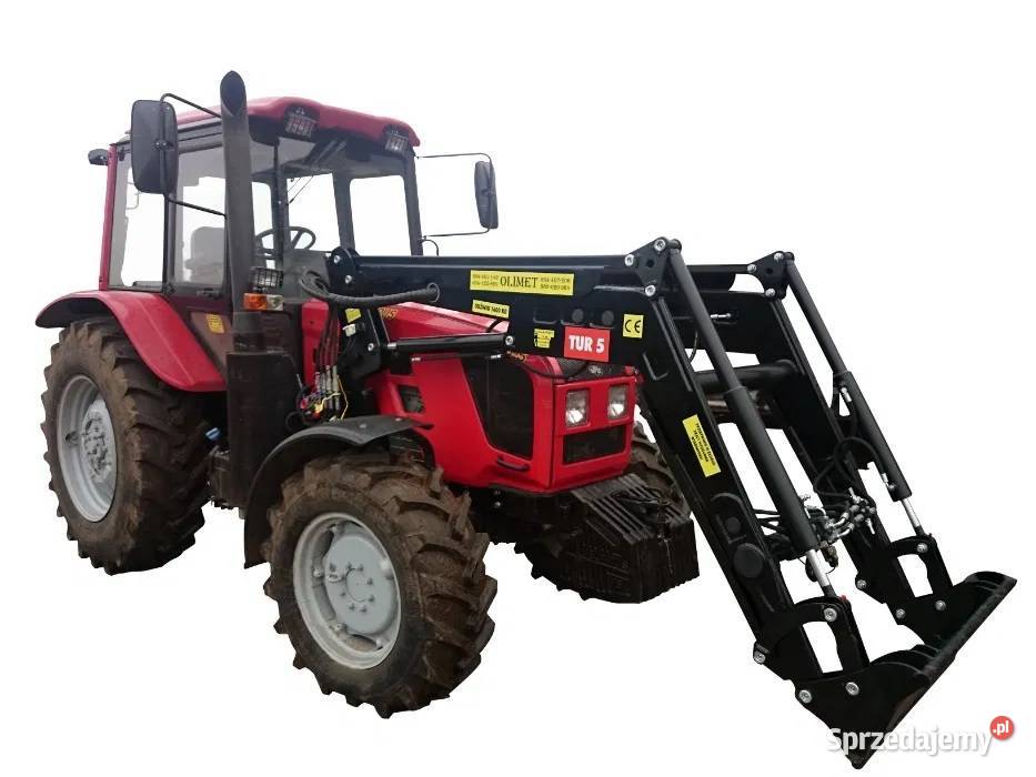 Ładowacz czołowy TUR5 1600 do ciągników MTZ Żurawica
