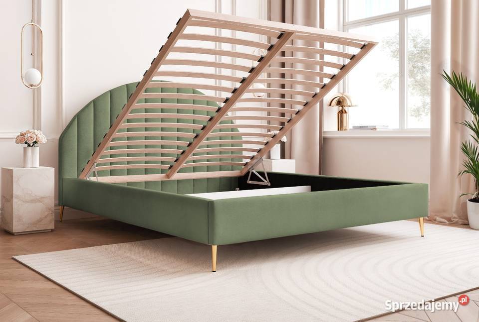 Łóżko tapicerowane Paros slim 99 różne kolory i Tarchały Małe