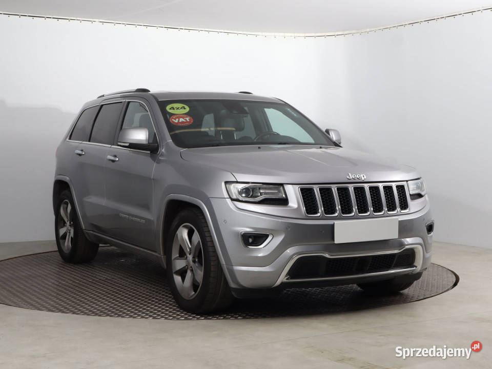 Jeep Grand Cherokee 30 CRD srebrny dolnośląskie Bielany Wrocławskie