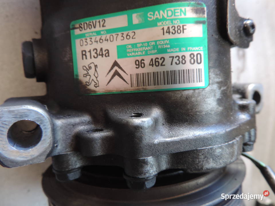 Kompresor klimatyzacji SD6V12 1438F Citroen