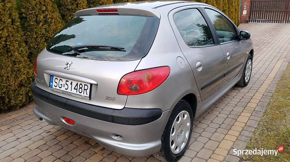 Peugeot 206 11 benzyna Motoryzacja śląskie Jastrząb