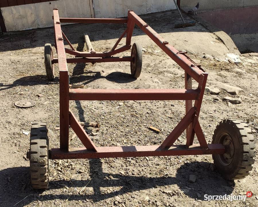 Wóz przyczepa na Mauzery Mauzer woda palety