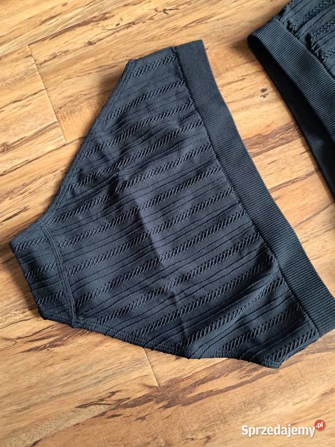 nowy czarny dwuczęściowy strój kąpielowy cupshe Bielizna damska Sandomierz sprzedam