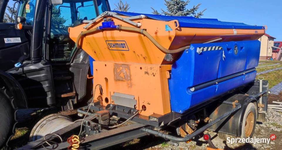 Przyczepka Solarka piaskarka schmidt stratos Radymno