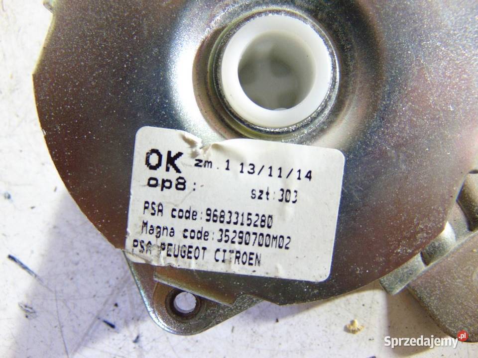 MECHANIZM BURTY KLAPY LEWY TYŁ 3008 9683315280