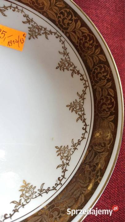 Patera złocona Edelstein Bavaria Syg z lat Gdańsk