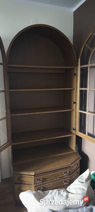 Zestaw mebli dębowych modułowych z Dobrodzienia małopolskie Kraków