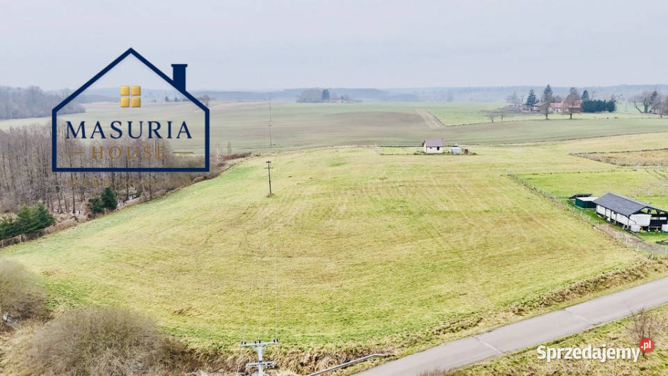 Działka jeziora Ruda Woda utwardzona Szymonówko