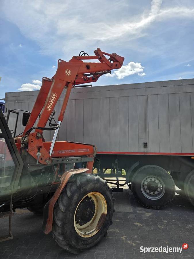 Ładowacz czołowy GRANIER do zetor 8145 Ursus 915 Ładowacze czołowe Maszyny rolnicze