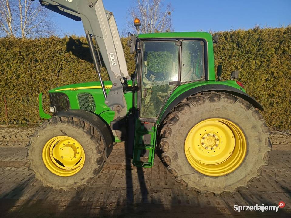 John Deere 6620 z Turem Quick Q65 Łobżenica