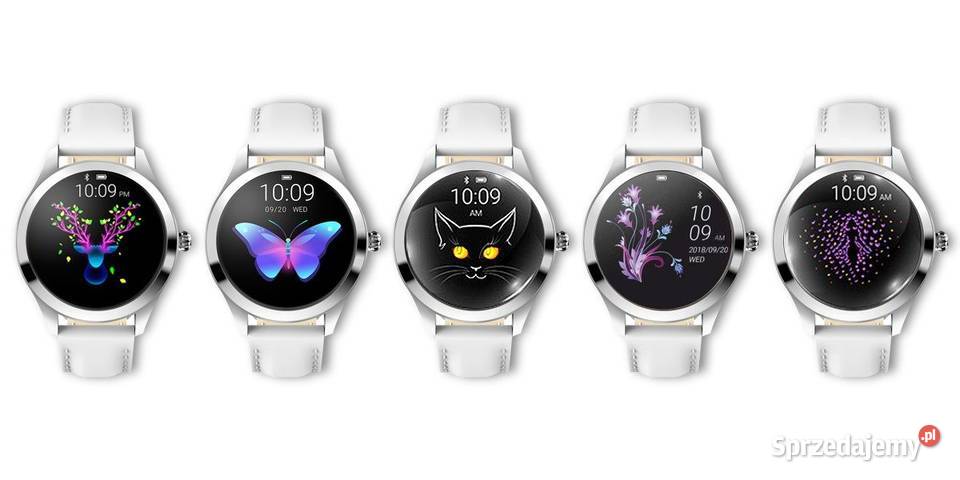 Zegarek damski smartwatch Rubicon RNAE36 biały Bielsk Podlaski sprzedam