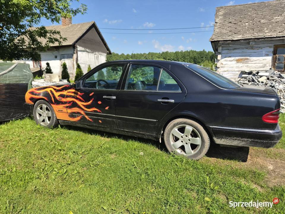 Mercedes w210 Avantgarde 24 v6 manual Łopiennik Nadrzeczny