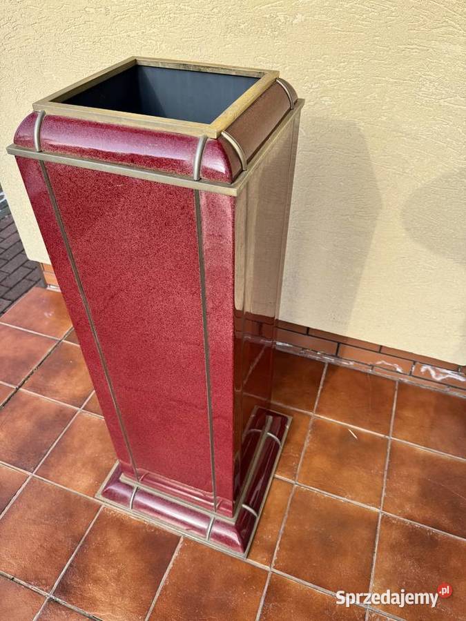 Donica wysoka duża stylowa kolumna kwietnik sprzedam