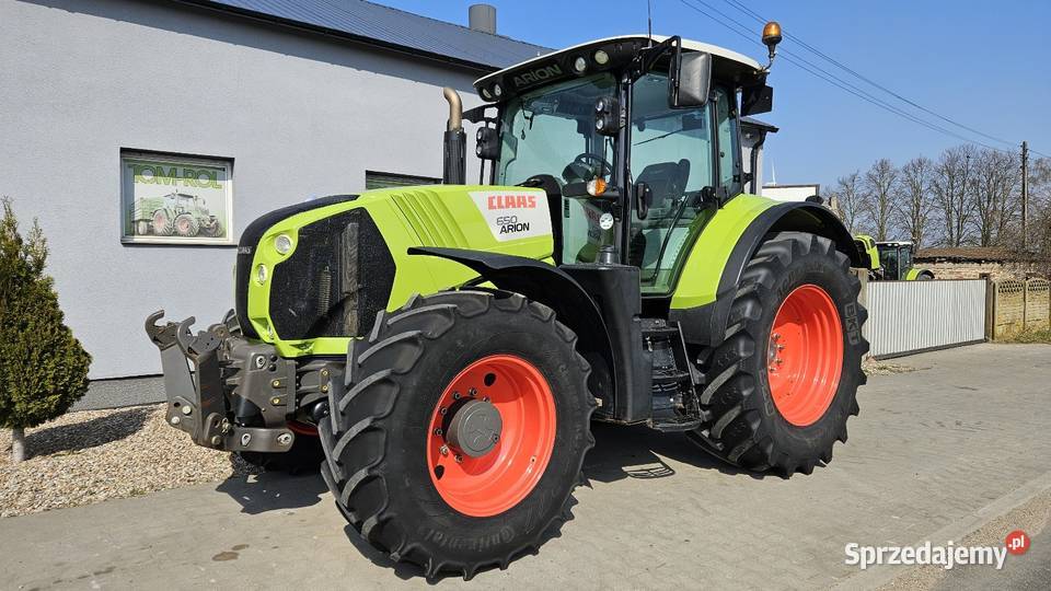Claas Arion 650 pneumatyka 52ha hamulce na wielkopolskie Gruntowice