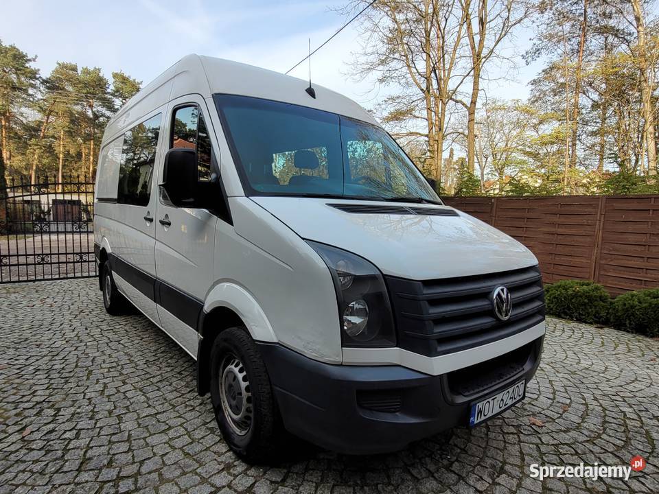 Volksvagen Crafter brygadówka 6 osob wysoki