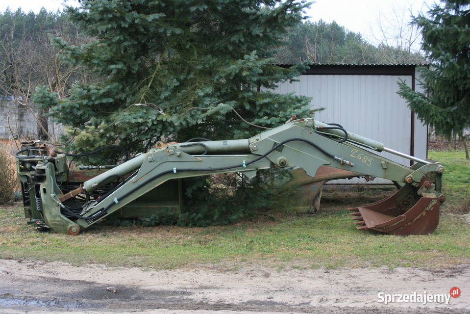 Duże ramię kopiące Schaeff do ciągnika nieuszkodzony Kozienice