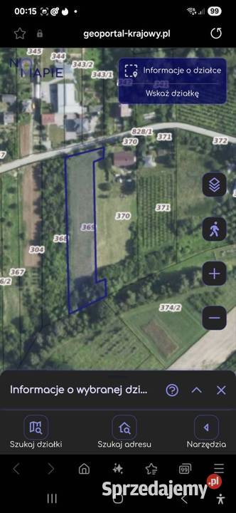 Działka rolnobudowlana Kamień Nowy koło Nowy Kamień