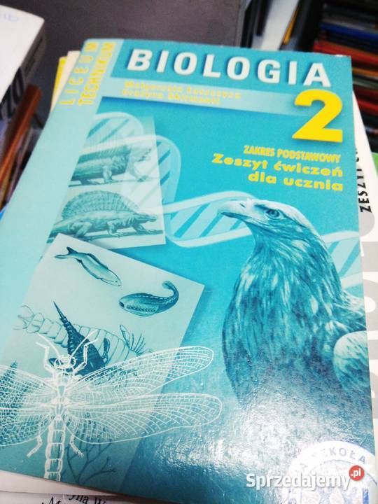 Biologia 2 operon ćwiczenia antykwariat szkolny mazowieckie sprzedam