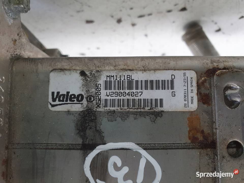 Ford Kuga 20 TDCI CHŁODNICA SPALIN ZAWÓR EGR osobowe Janów