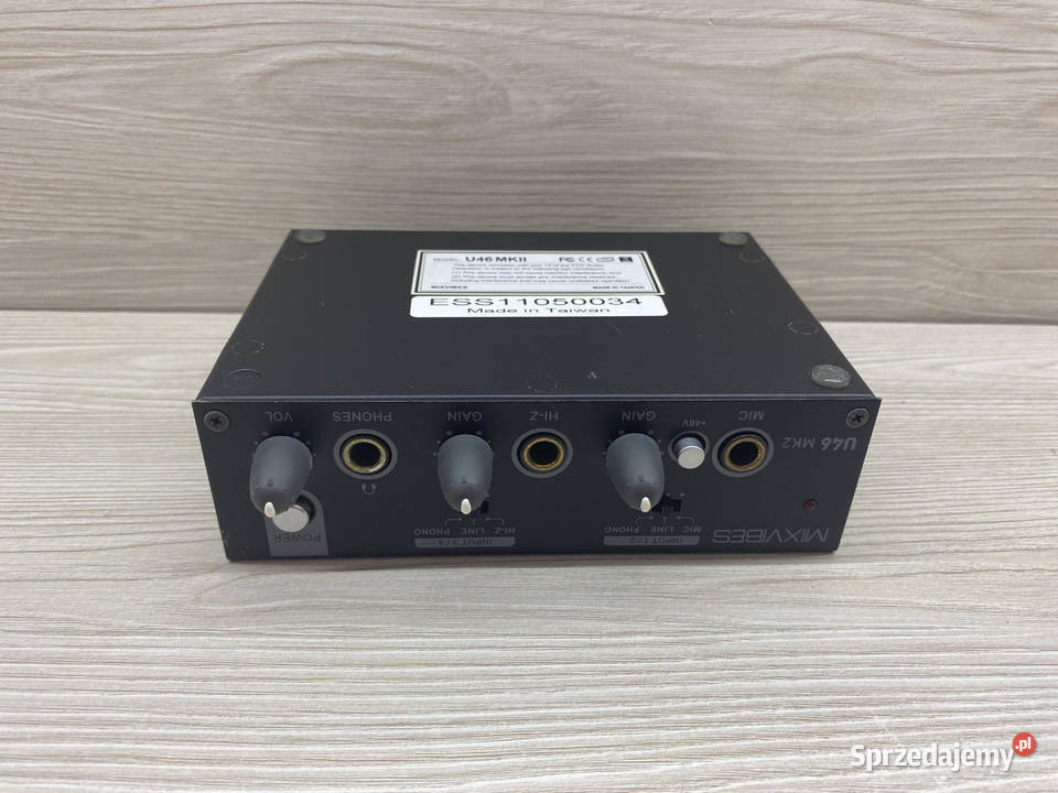 MixVibes U46 mk2 interface audio Tczew
