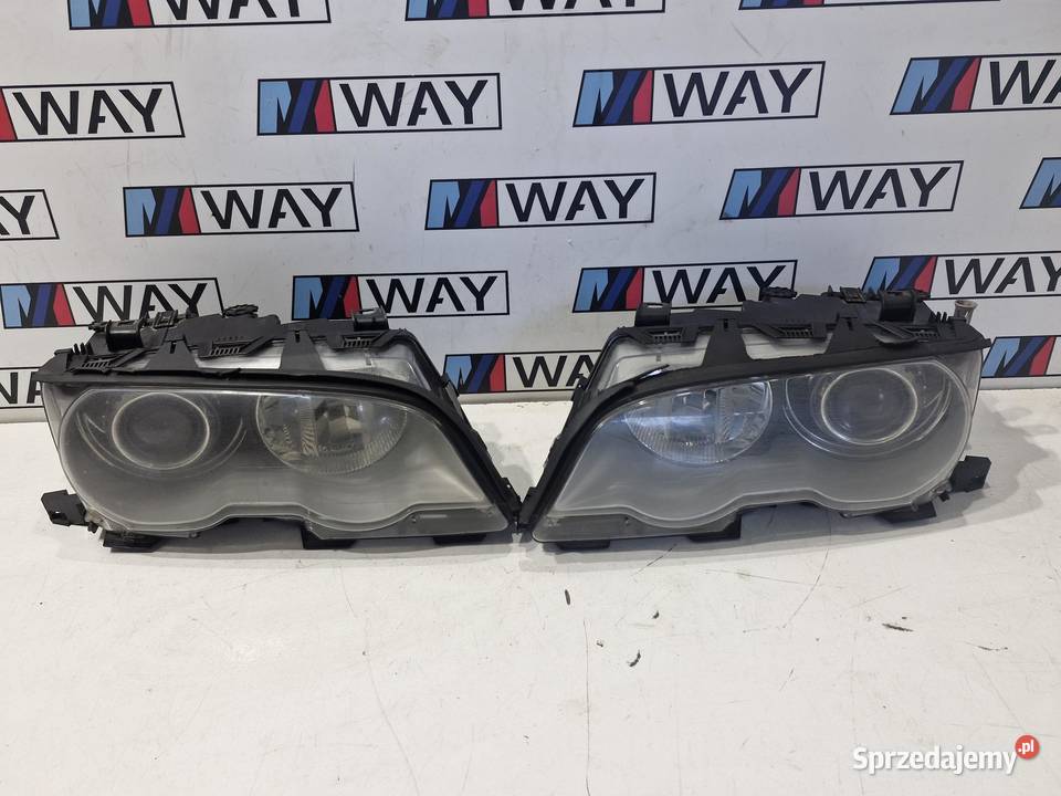 BMW E46 COUPE CABRIO LAMPY PRZEDNIE PRZEDLIFT