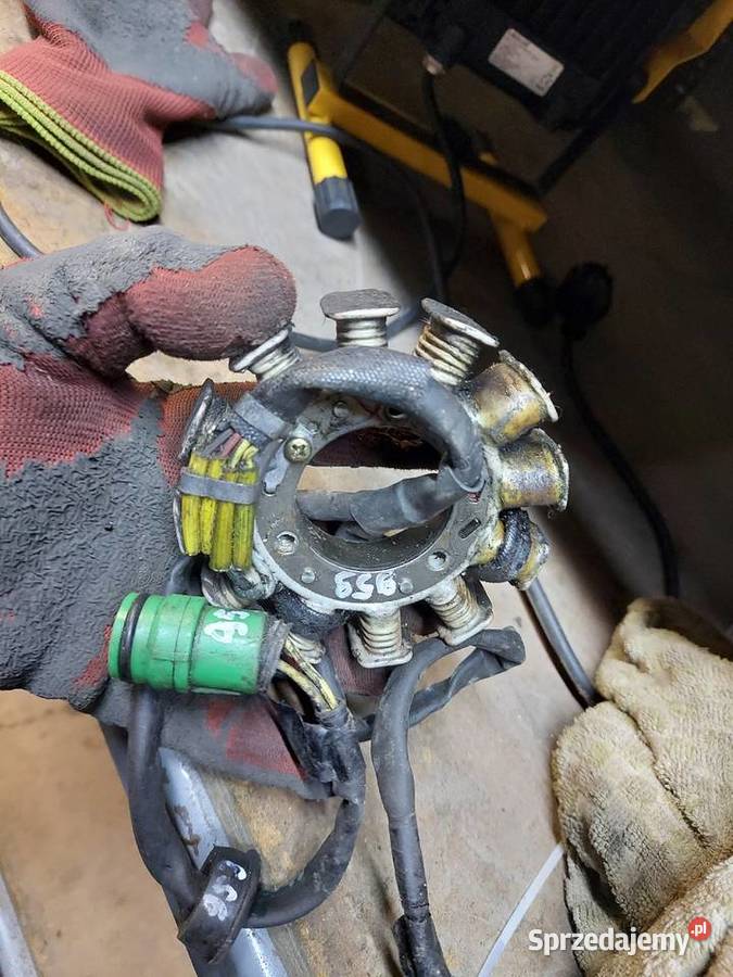 Rotax 593 iskrownik stojan alternator rotax 600 Jelenia Góra