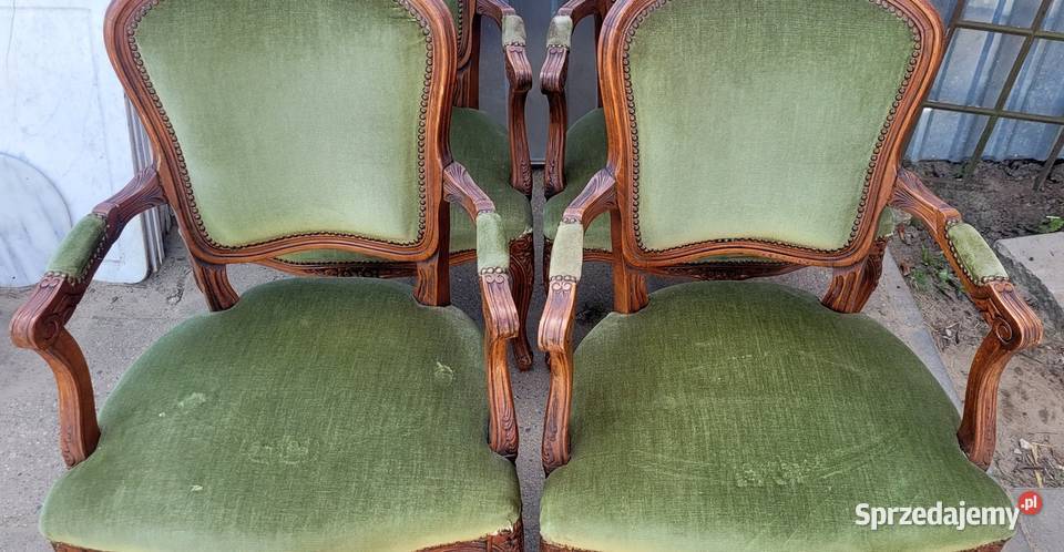 Stary fotel Ludwik 19 zestaw Meble Mała Karczma