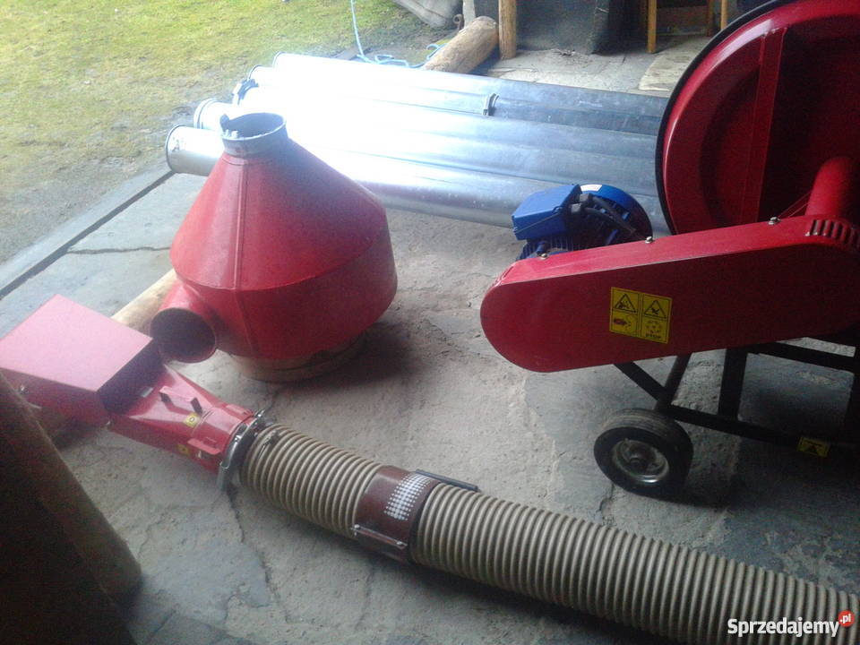 Przenośnik pneumatyczny ssącotłoczący POM Maszyny rolnicze Słowino