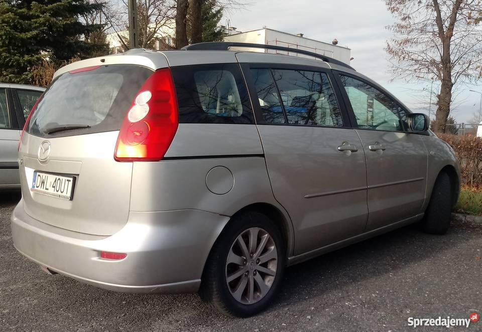 Mazda 5 uszkodzona Wołów