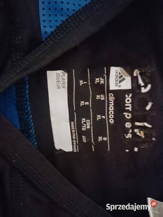 Adidas techfit clima cool męska czarna sportowa Dębno