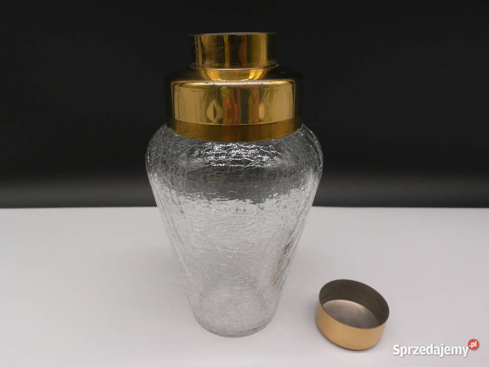 Stylowy Shaker Vintage Art Dco MidCentury Szkło Porcelana i szkło Raszków