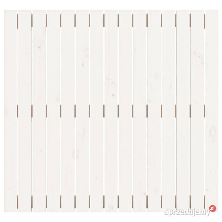 Wezgłowie łóżka białe 955x3x90 lite drewno mazowieckie sprzedam