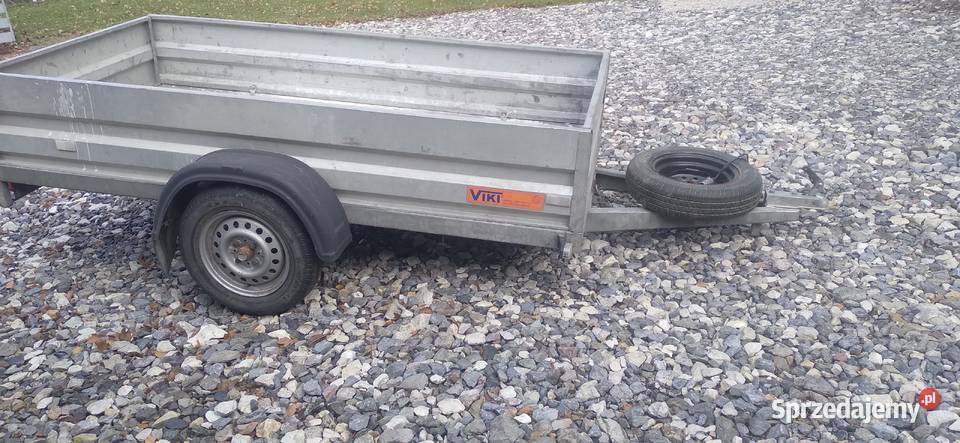 Przyczepka samochodowa z kiprem małopolskie Brzesko sprzedam