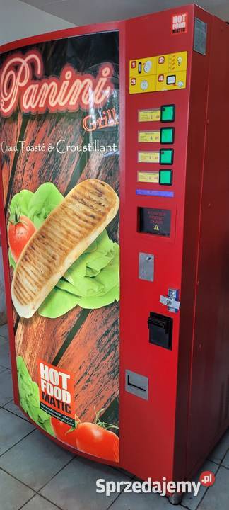 Automat vendingowy do ciepłych chrupiących Poznań