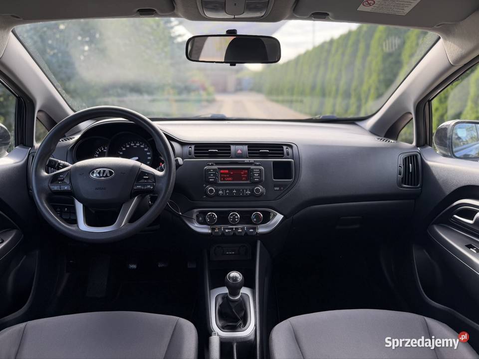 Kia Rio 125 Benzyna Alufelgi Klima Mrozi Serwis wielofunkcyjna kierownica