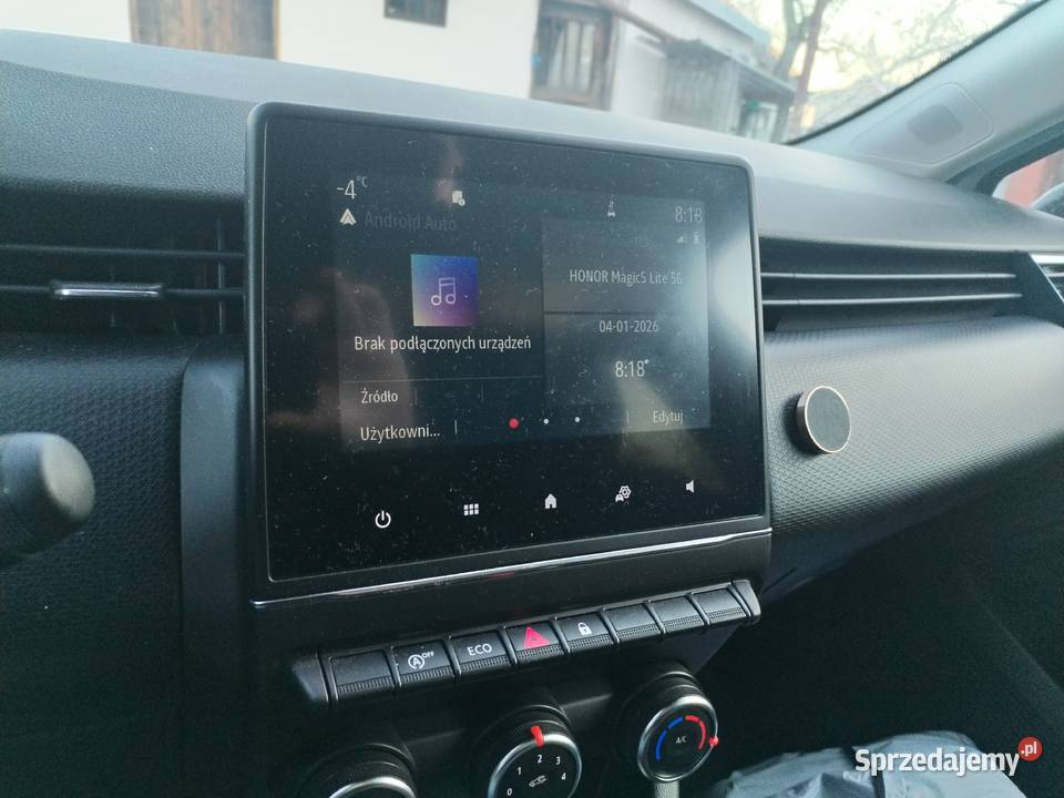 Renault clio V biały ladny tempomat