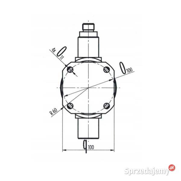 SIŁOWNIK CYLINDER WYWROTU TŁOK NOWY SKOK 700 Solec Kujawski