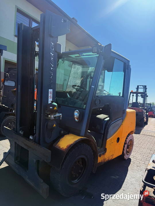 wózek widłowy JUNGHEINRCH DFG550 udźwig 5500 33M Działoszyn sprzedam