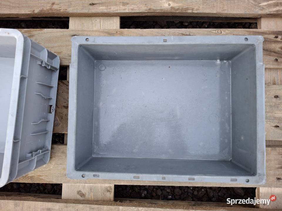 Pojemniki plastikowe 40x30 skrzynki do warsztatu Gliwice