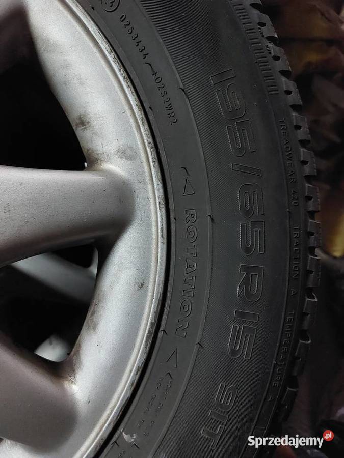 Koła Opel Astra aluminiowe 4x100 opony zimowe