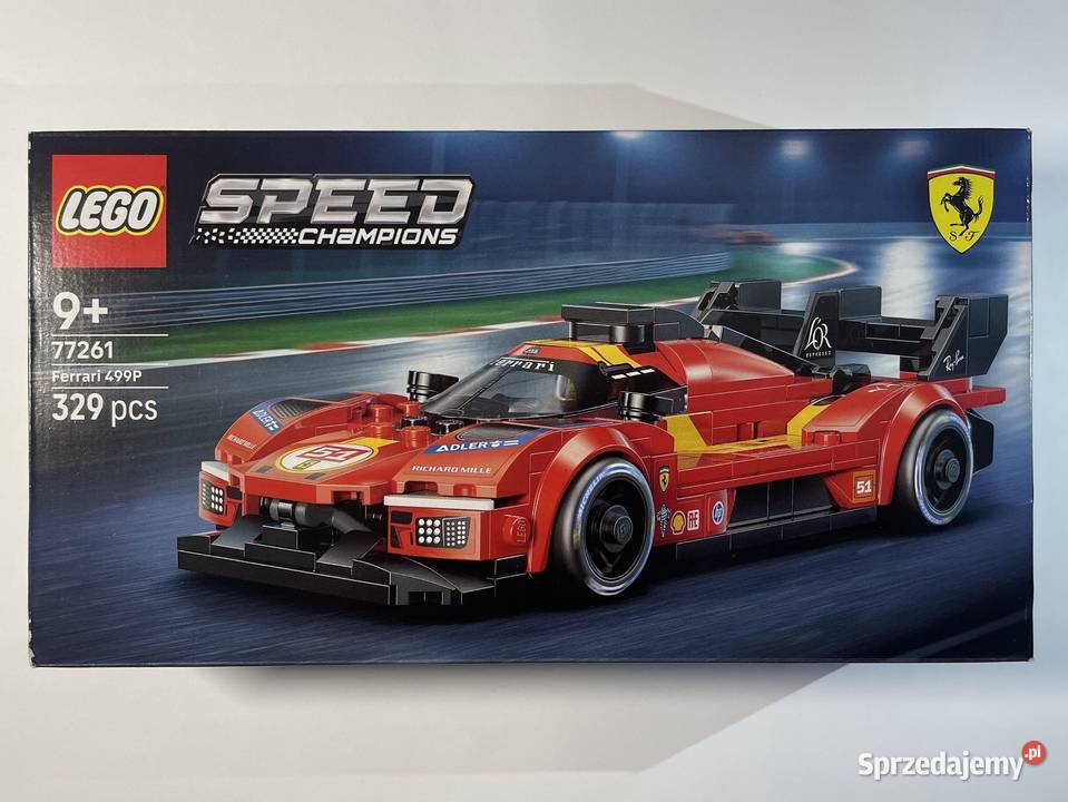 LEGO 77261 Ferrari 499p Nowe Wysyłka 12h Idealny Warszawa sprzedam