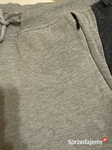 Spodnie męskie sportowe 3232 joggery szare Rozmiar S Częstochowa