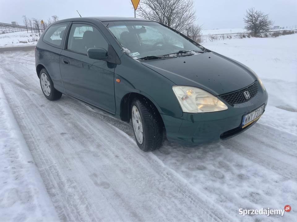 Honda Civic 14Benzyna 90 Klima Zdrowa 2003r Rutki-Kossaki