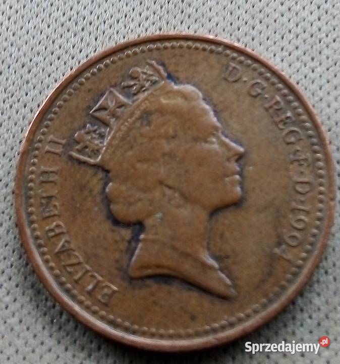 WILKA BRYTANIAONE PENNY1994 r 2 mazowieckie