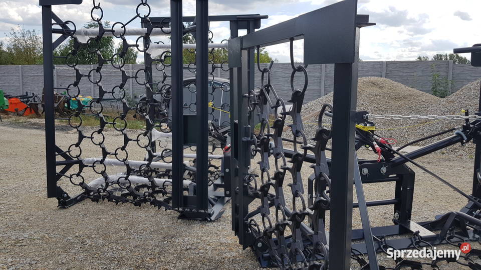 Wloka łakowopolowa metal technik szerokość 6m4 dolnośląskie Legnica