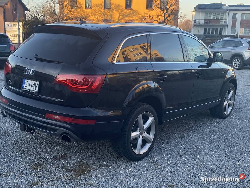 Audi Q7 Prestige SLine 7 osobowa Benzyna poduszka powietrzna śląskie Rybnik