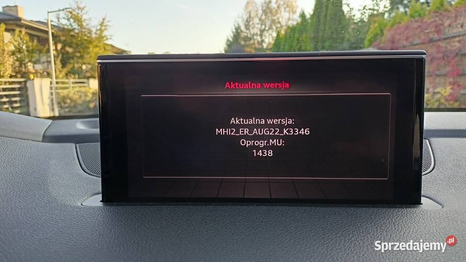 Audi Q5 Q7 MIB2 4G MHI2 MHI2Q MHS2 MST2 Mapa łódzkie sprzedam