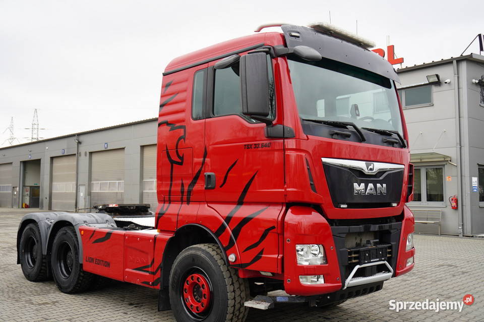 Ciągnik siodłowy MAN TGX 33640 6x4 DMC 70 t 280 640KM Kraków